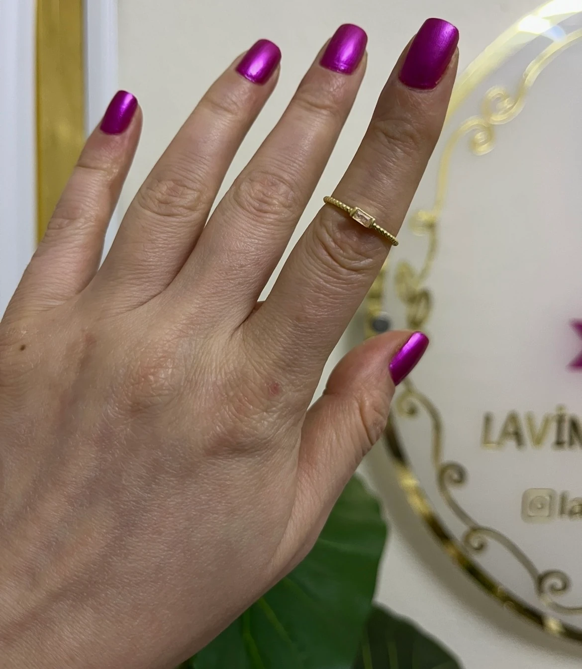 Özel seri eklem yüzük-LAVİNYA