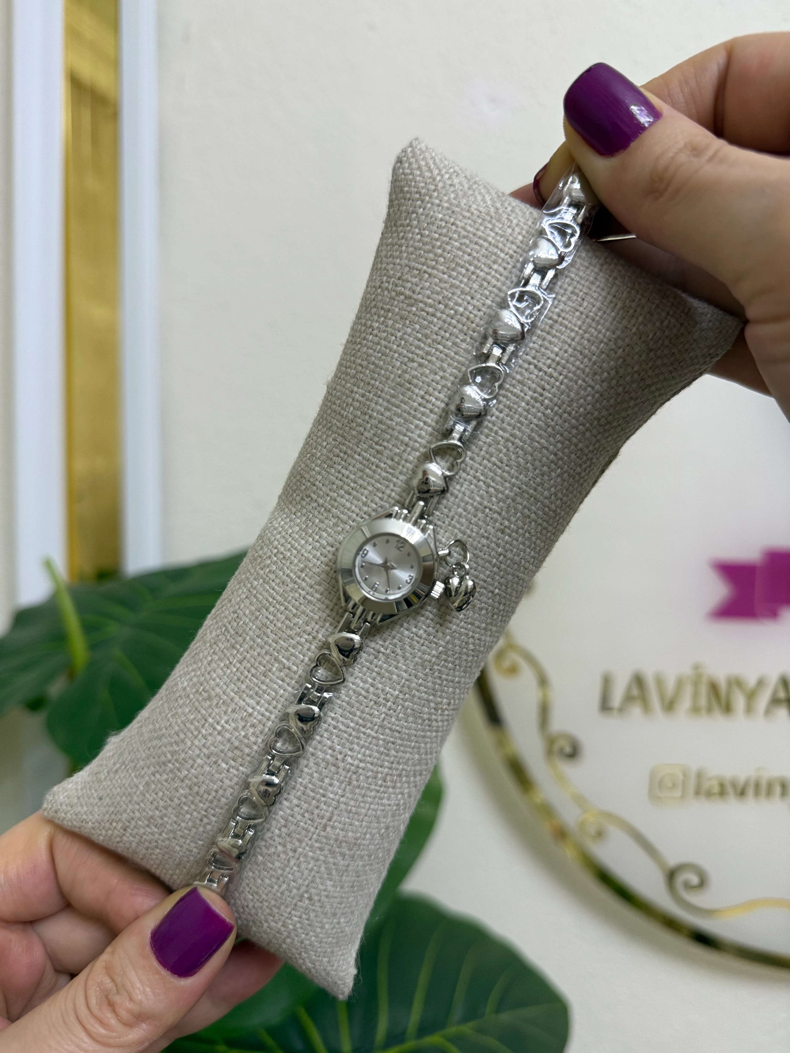 Özel seri charmlı saat-LAVİNYA