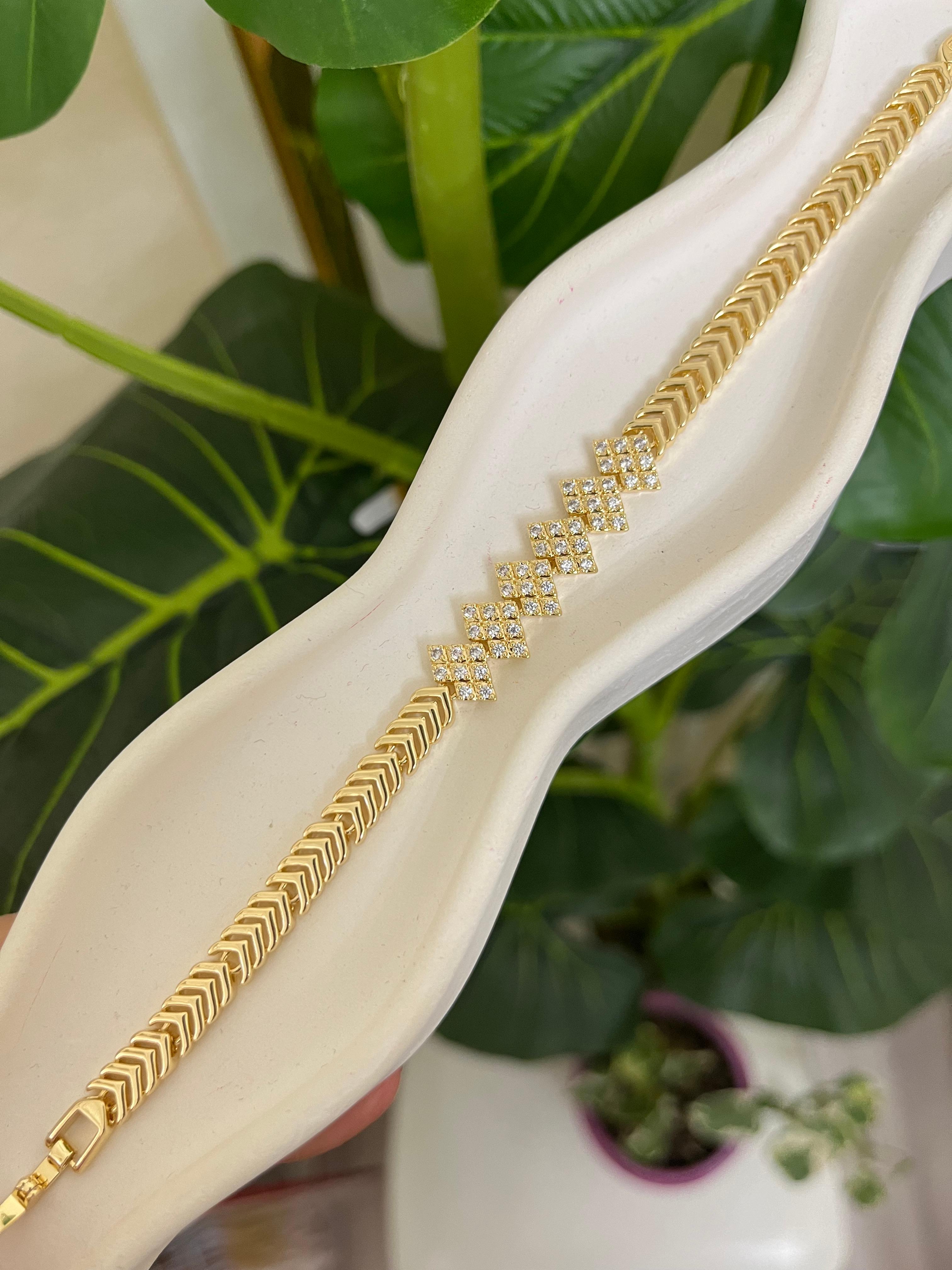 14k kuyumcu model bileklik-LAVİNYA