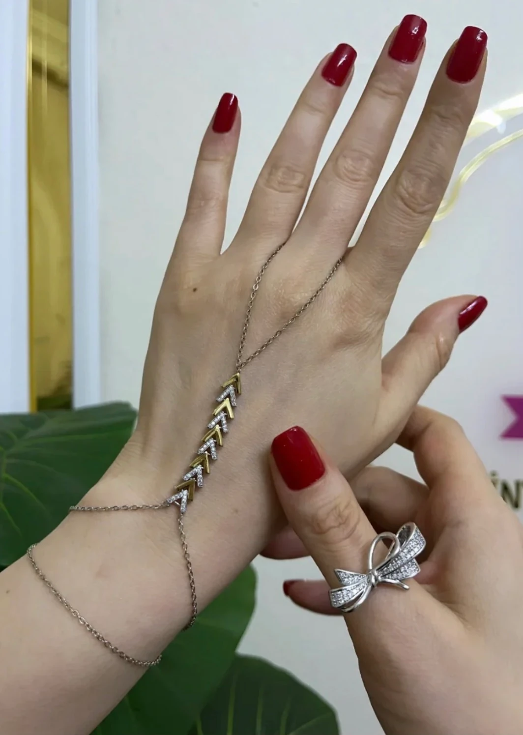 V özel seri çift sarmalı şahmeran çift renk-LAVİNYA