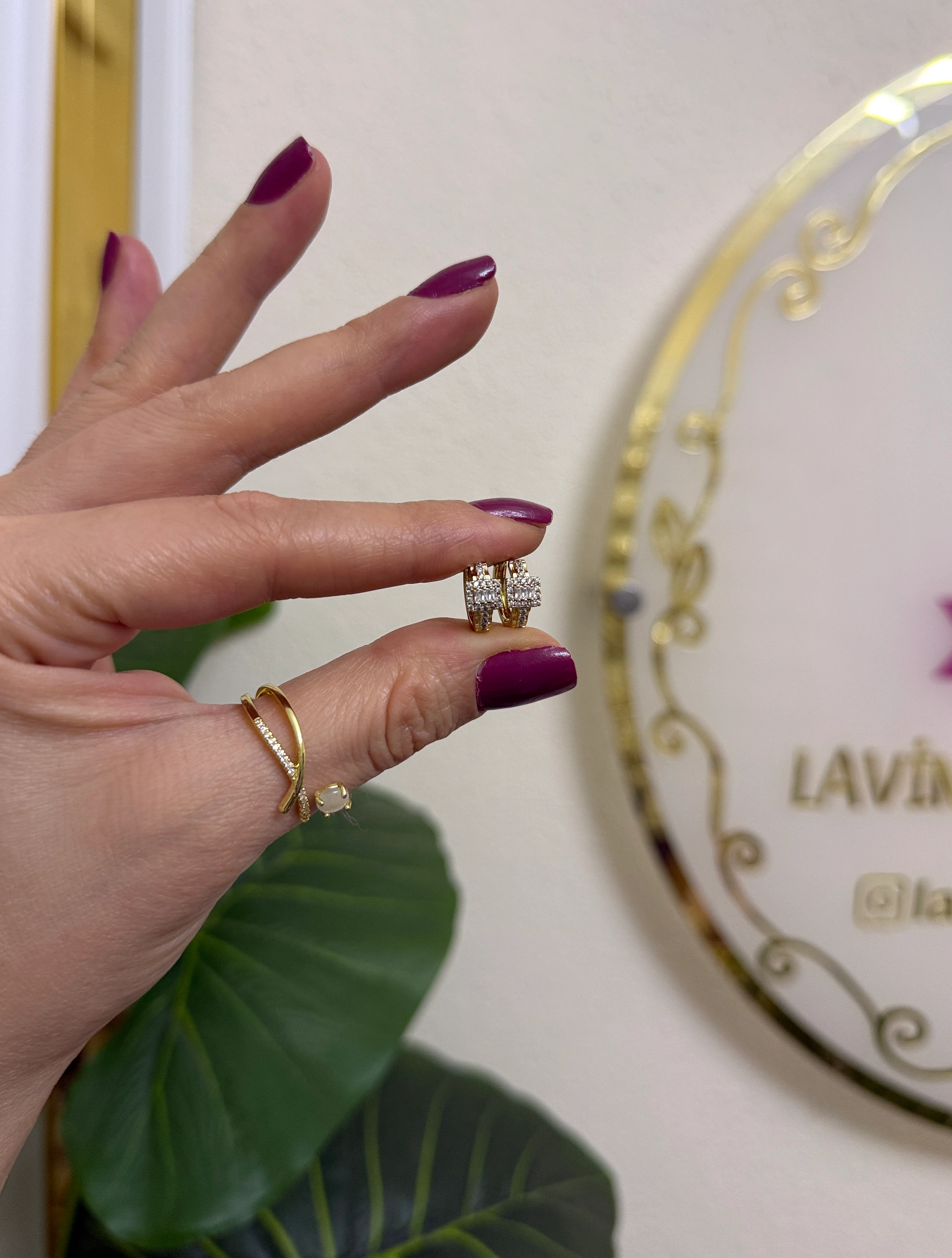 Baget xuping küpe-LAVİNYA