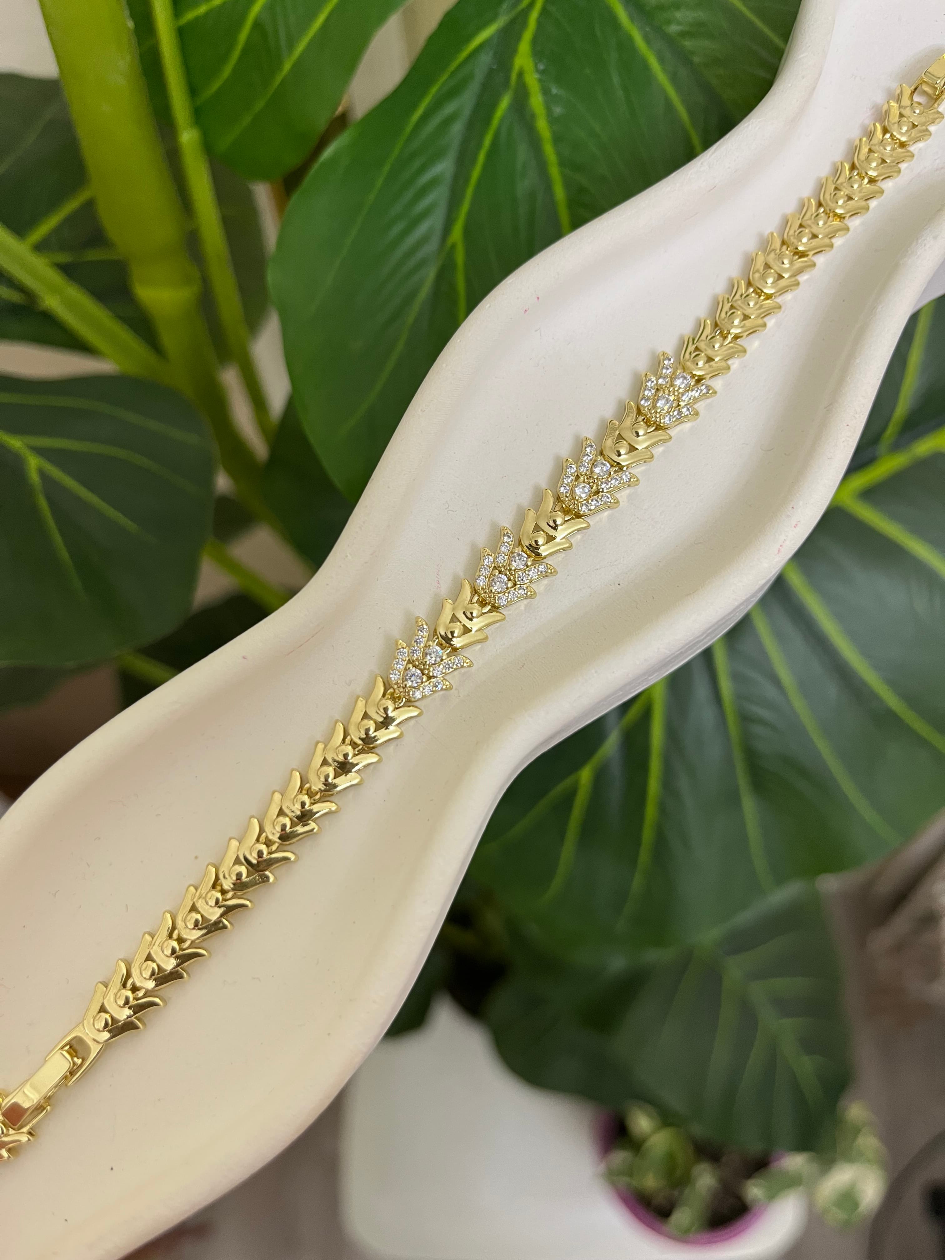 14k xuping bileklik-LAVİNYA
