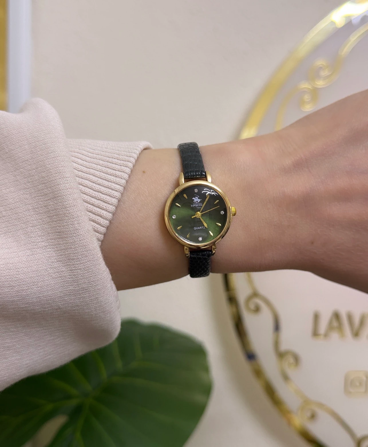 Deri kordon a kalite saat-LAVİNYA