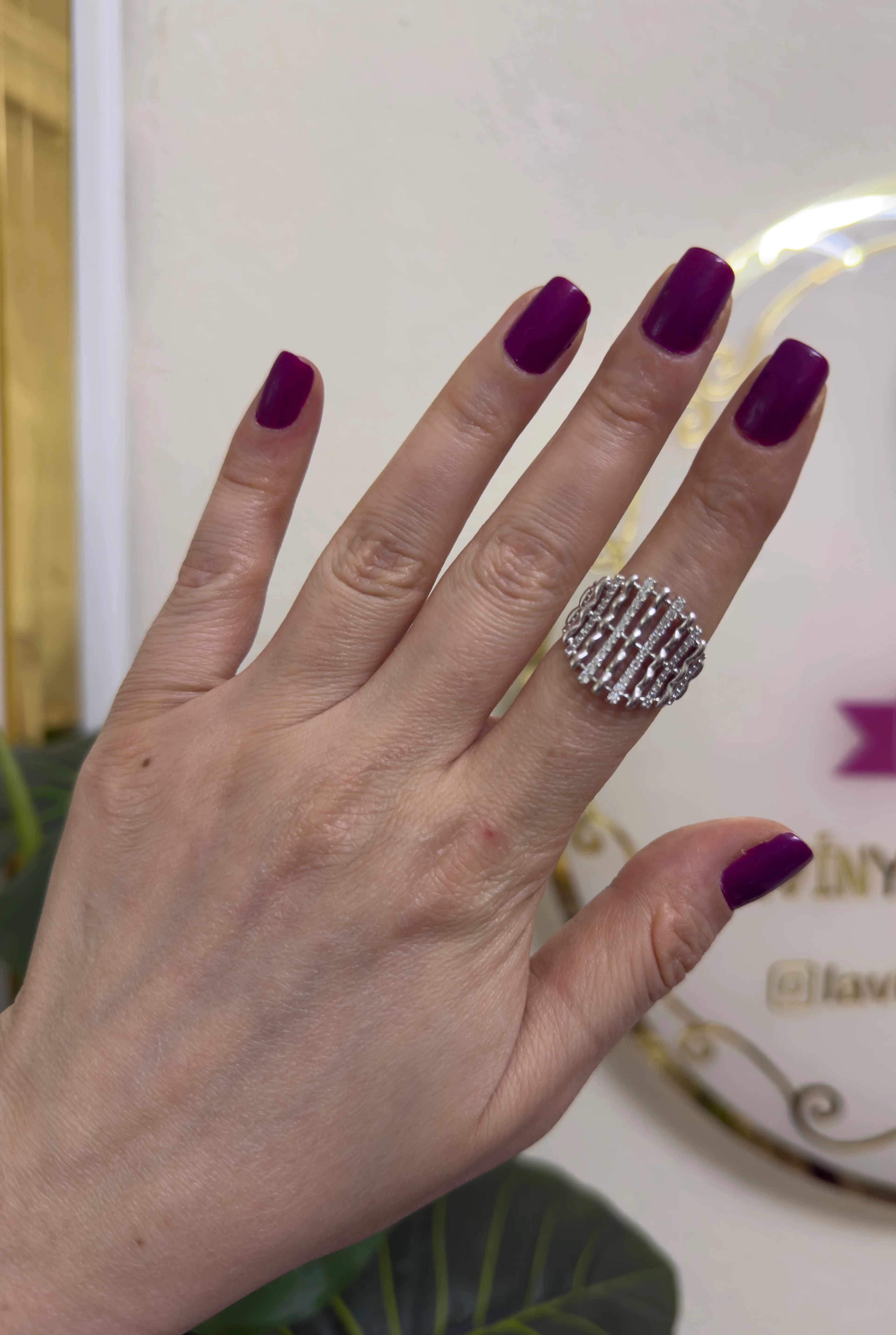 Silver xuping yüzük 8 no-LAVİNYA