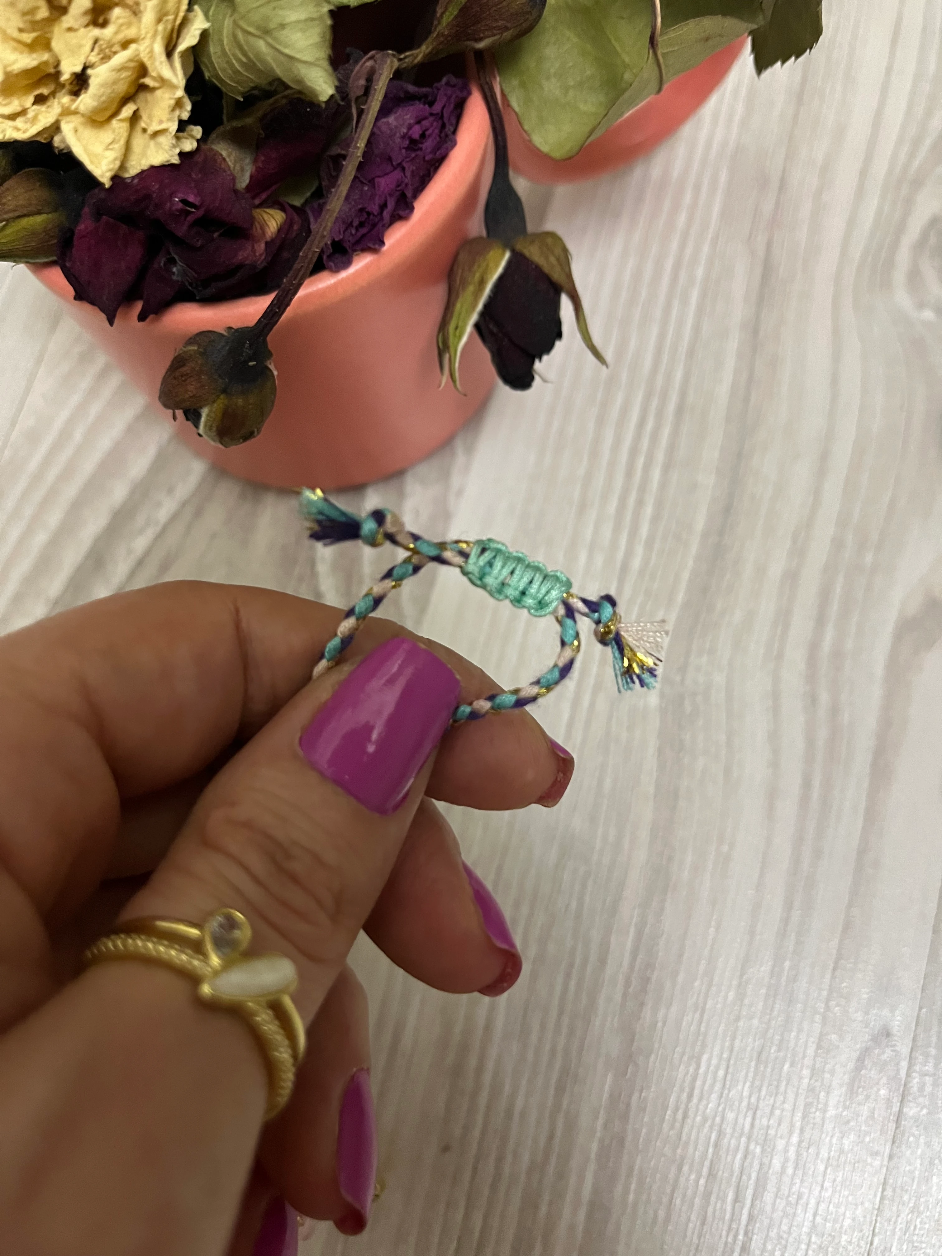 İp ayarlanabilir çelik charmlı halhal-LAVİNYA