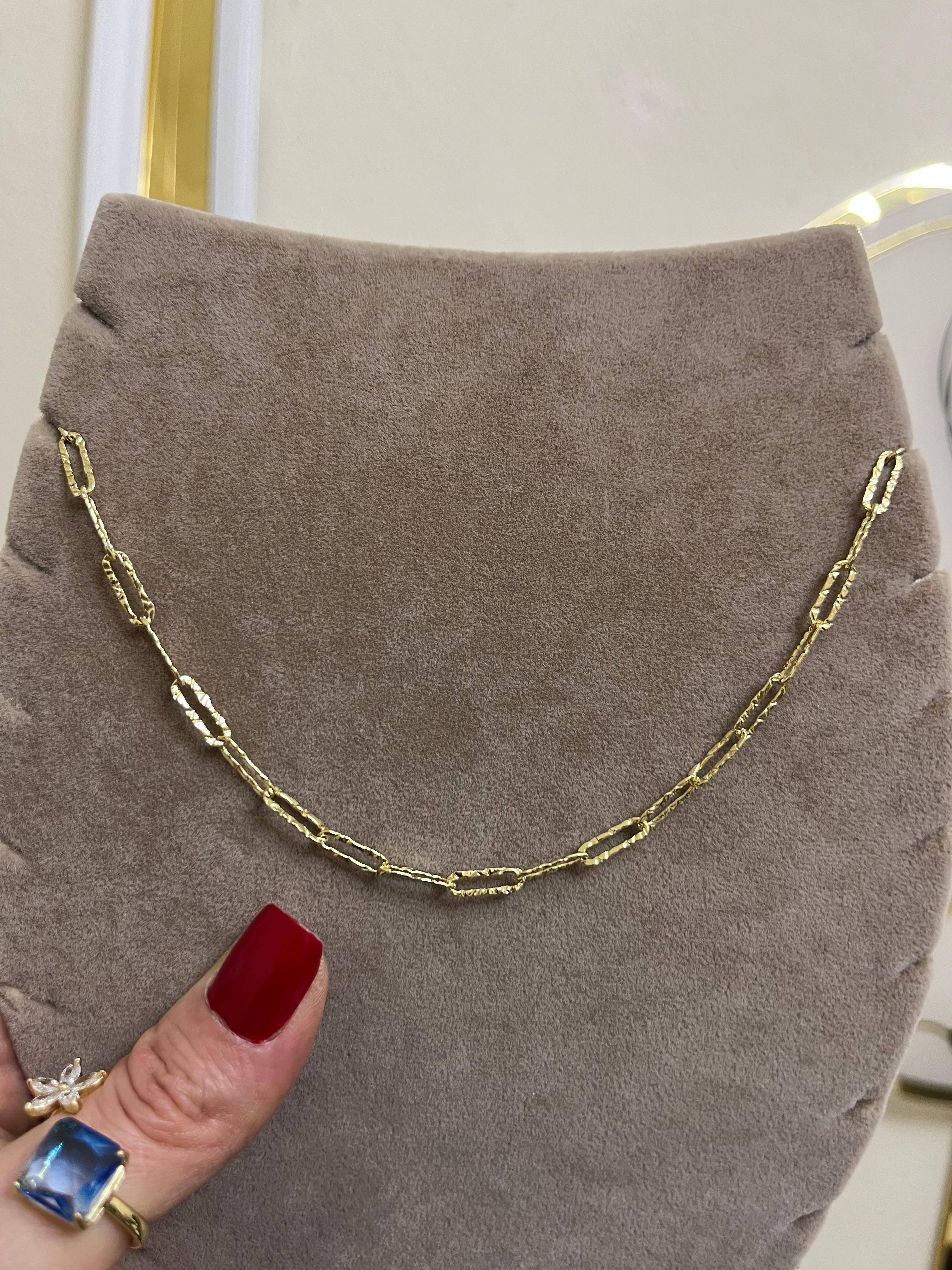 14k özel seri ataç zincir 50cm-LAVİNYA