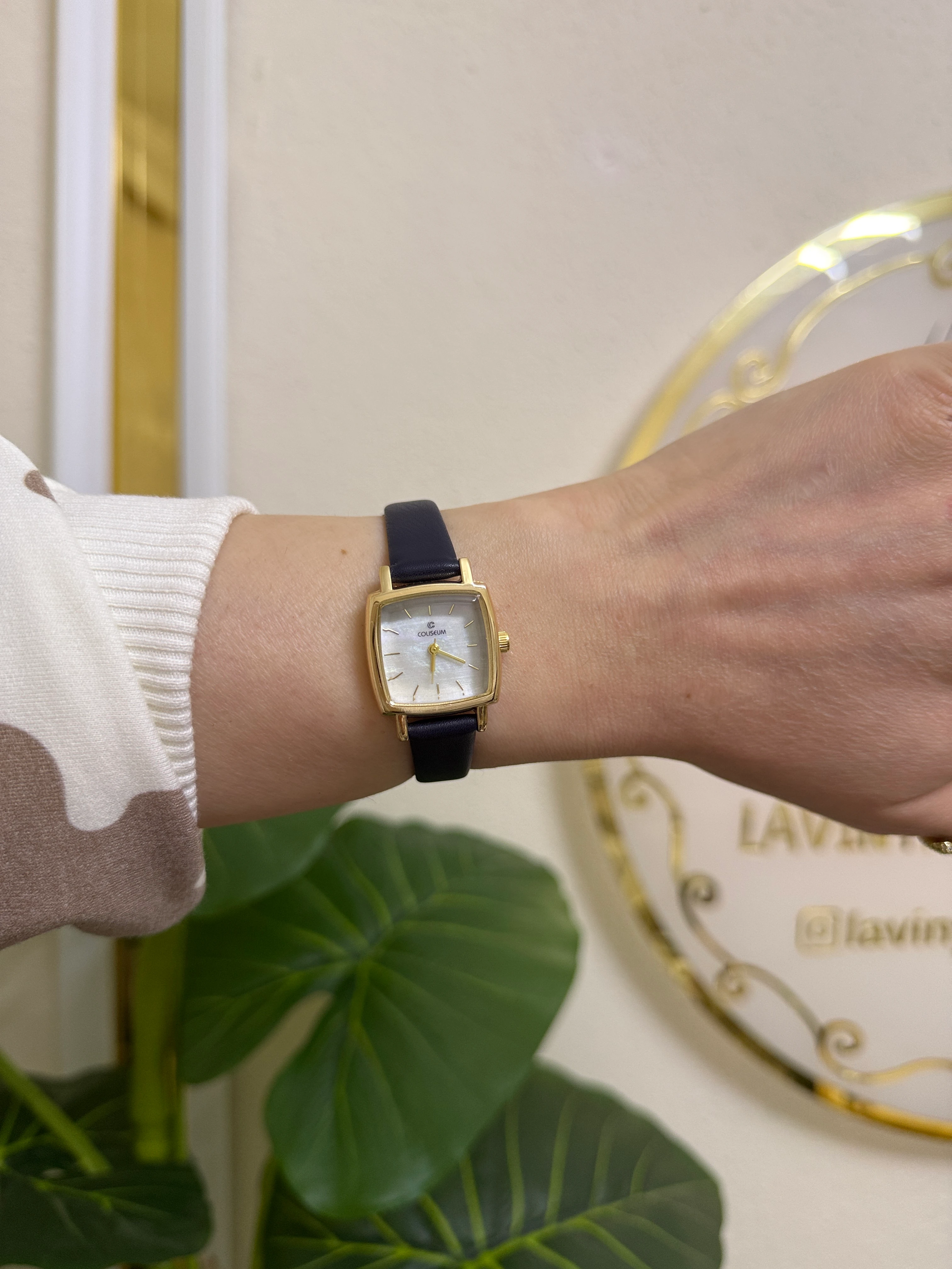 Deri kordon a kalite saat-LAVİNYA