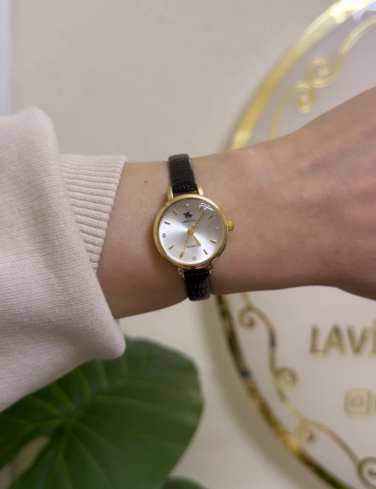 Deri kordon a kalite saat-LAVİNYA