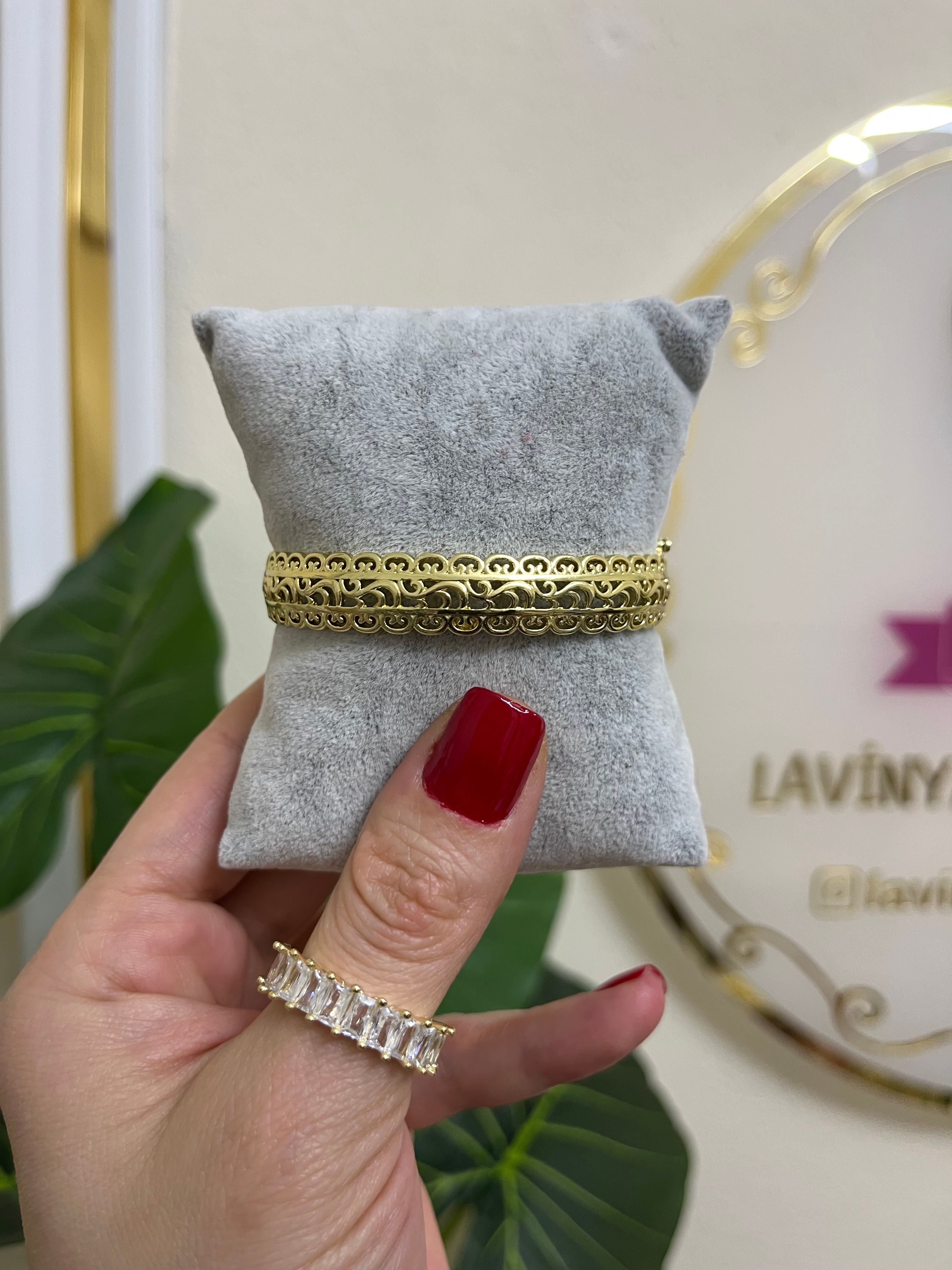 14k özel seri kelepçe-LAVİNYA