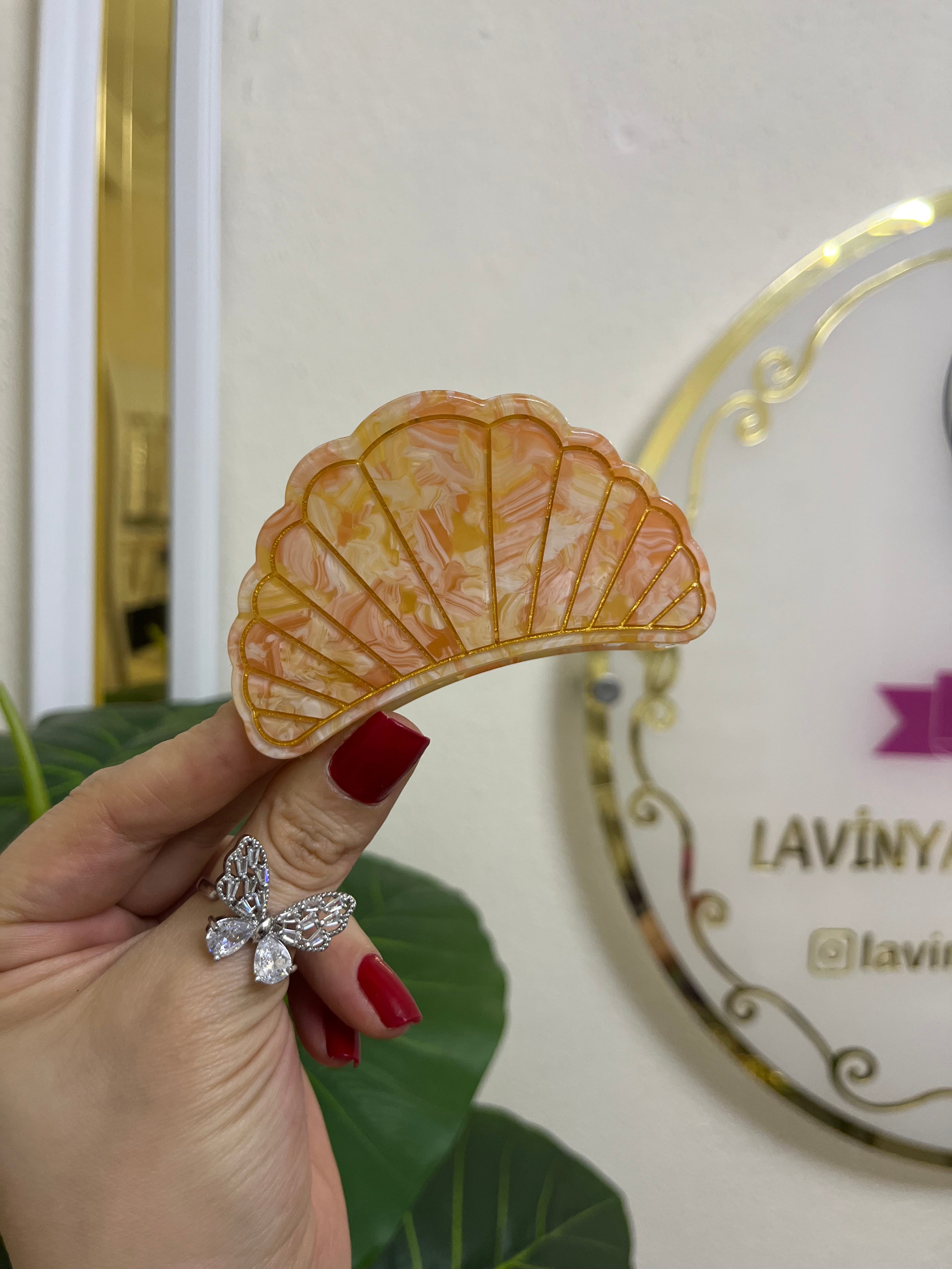 Premium kemik mandal toka-LAVİNYA