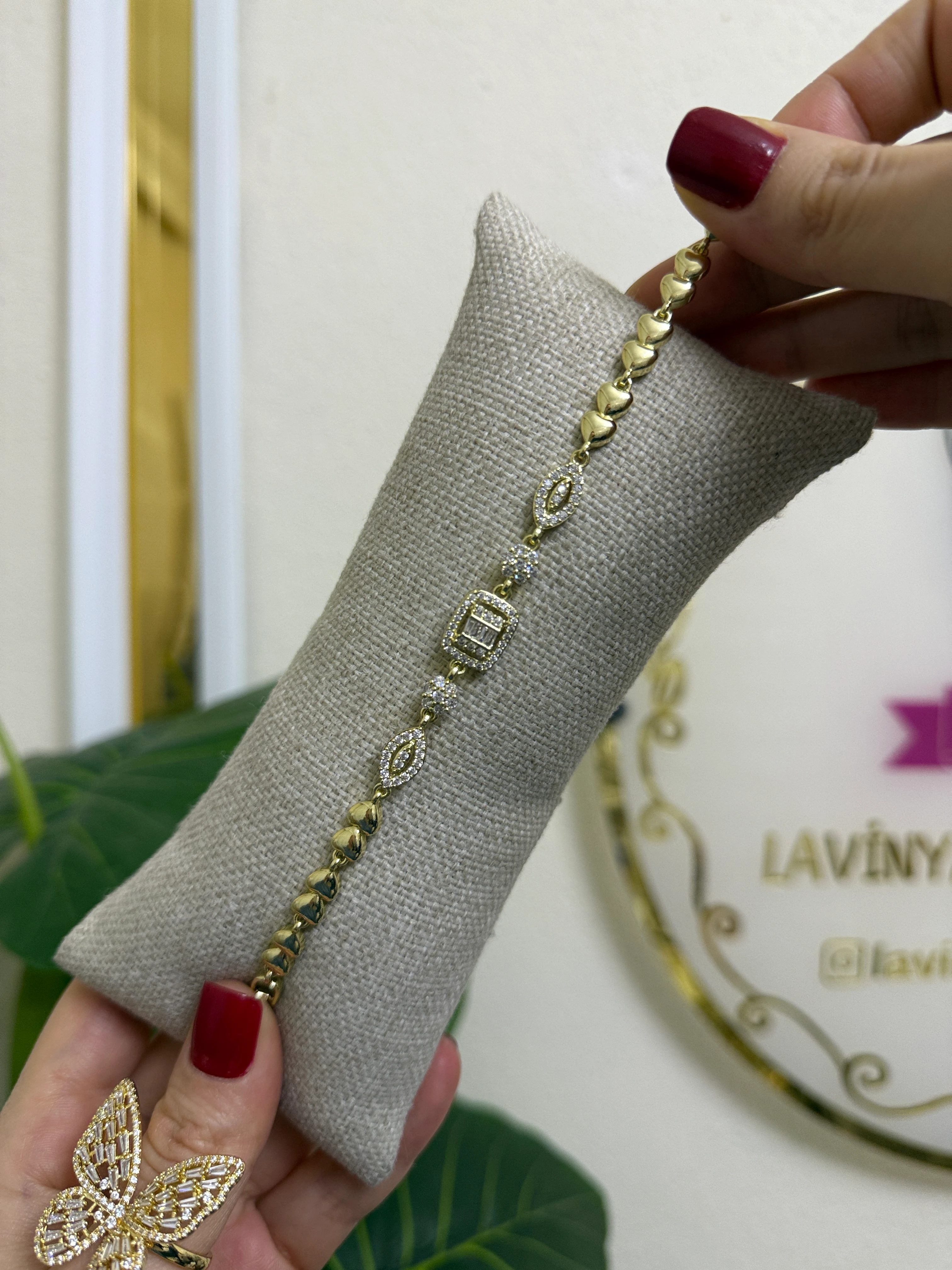 14k kuyumcu model bileklik-LAVİNYA