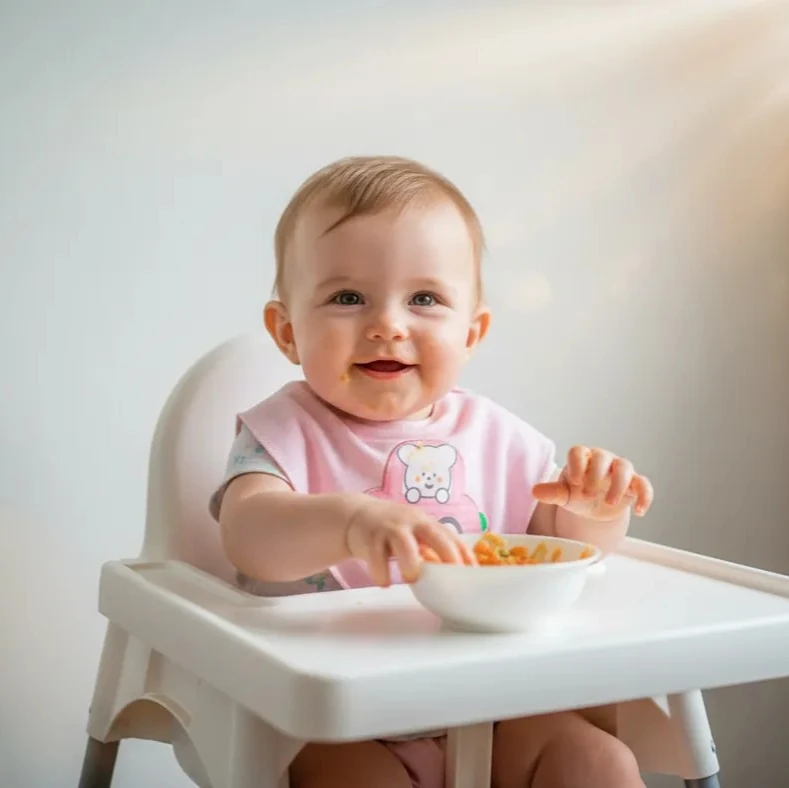 Su Geçirmez Bebek Mama Önlüğü