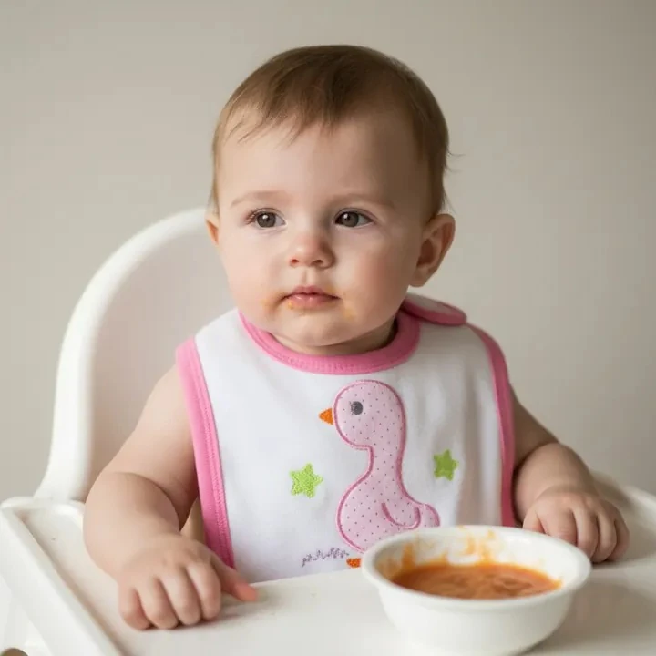 Su Geçirmez Bebek Mama Önlüğü