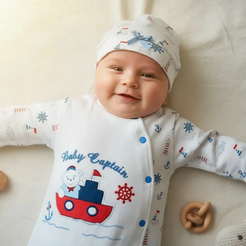 Organik Pamuk Bebek Tulum