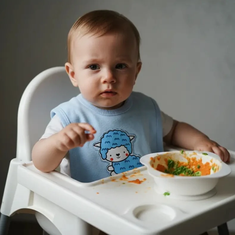 Su Geçirmez Bebek Mama Önlüğü