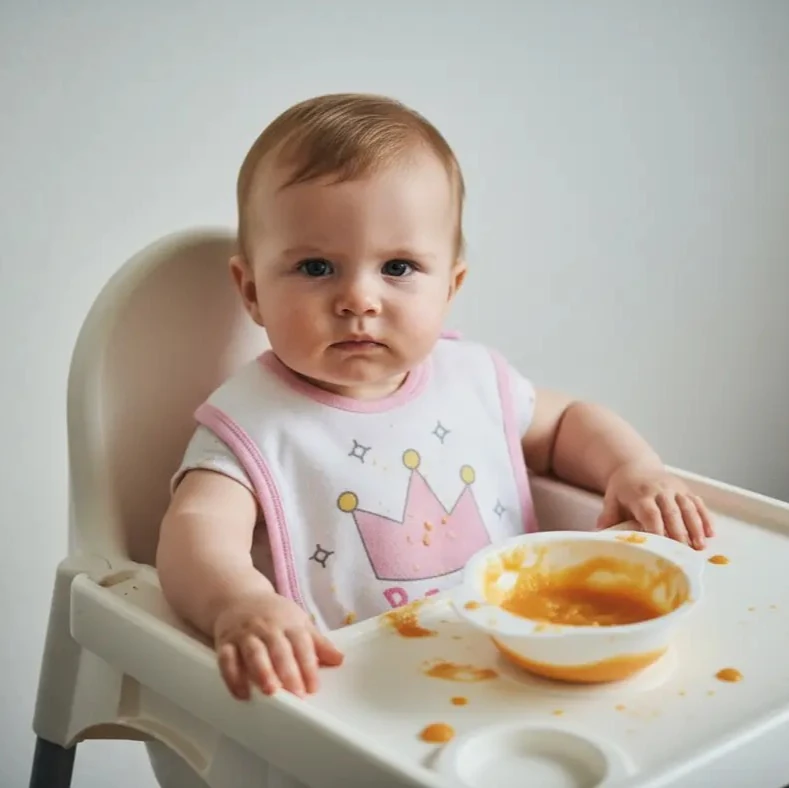 Su Geçirmez Bebek Mama Önlüğü