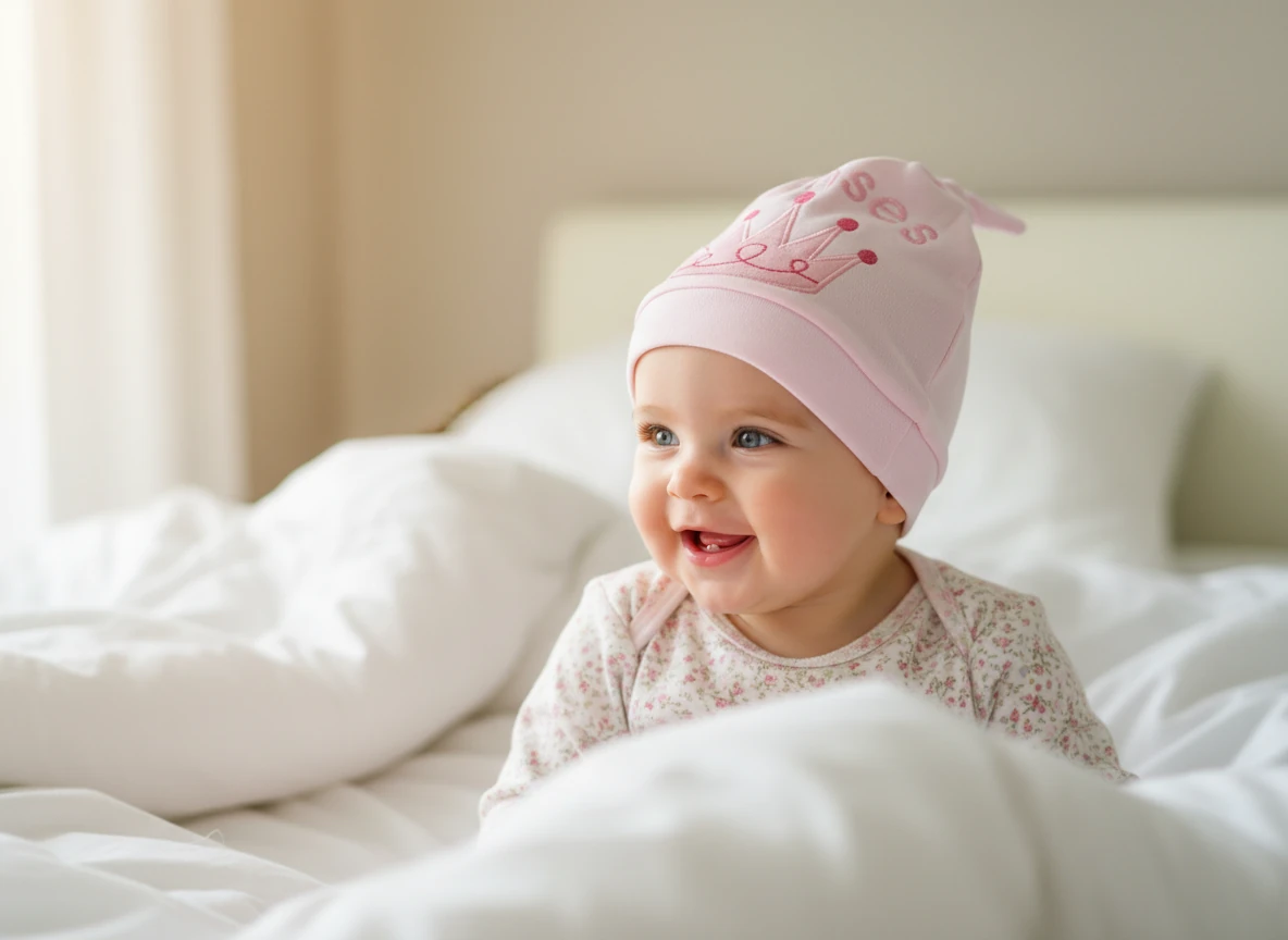 UV Korumalı Bebek Şapkası