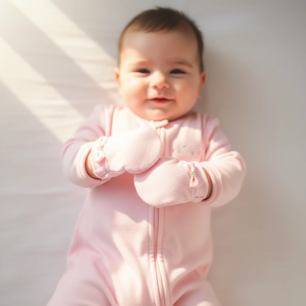 Organik Bebek Eldiveni