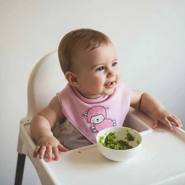 Su Geçirmez Bebek Mama Önlüğü