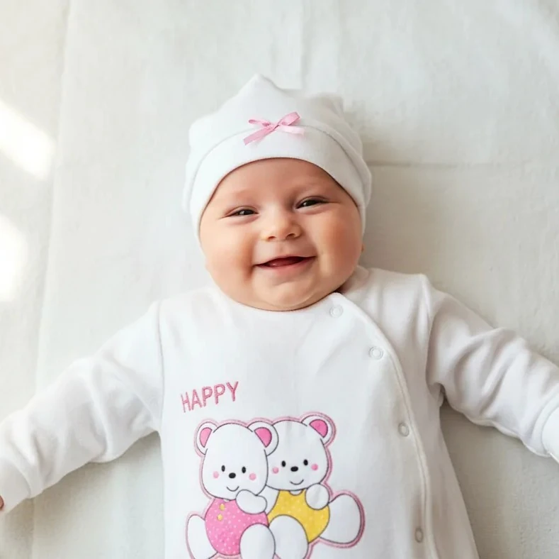 Organik Pamuk Bebek Tulum