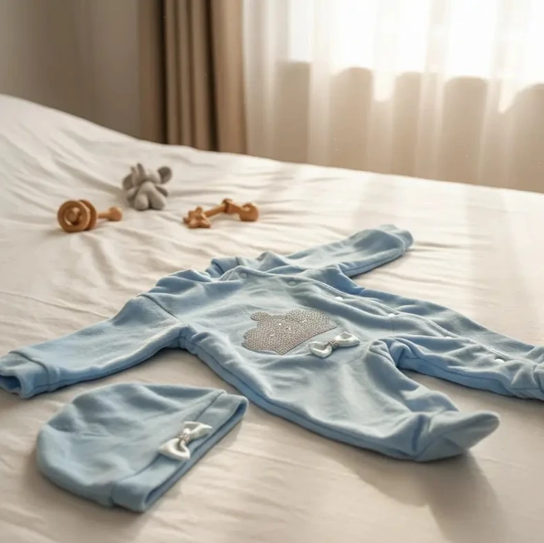 Organik Pamuk Bebek Tulum