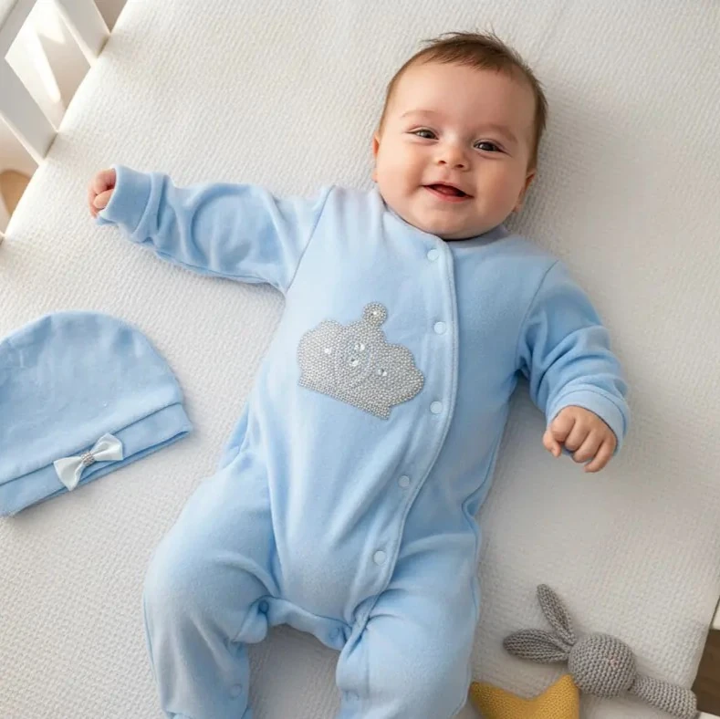 Organik Pamuk Bebek Tulum