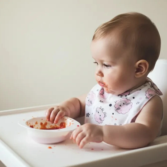 Su Geçirmez Bebek Mama Önlüğü