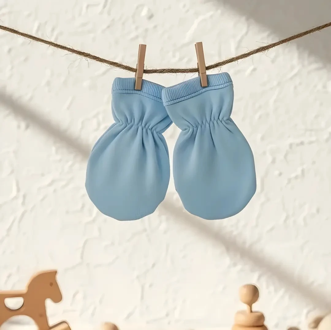 Renkli Pamuk Bebek Eldiveni