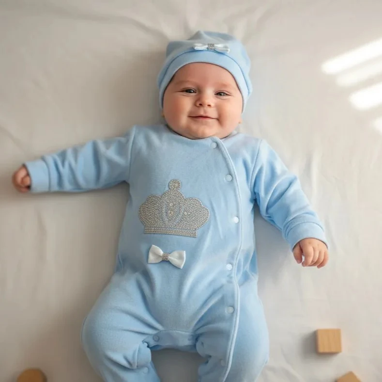 Organik Pamuk Bebek Tulum