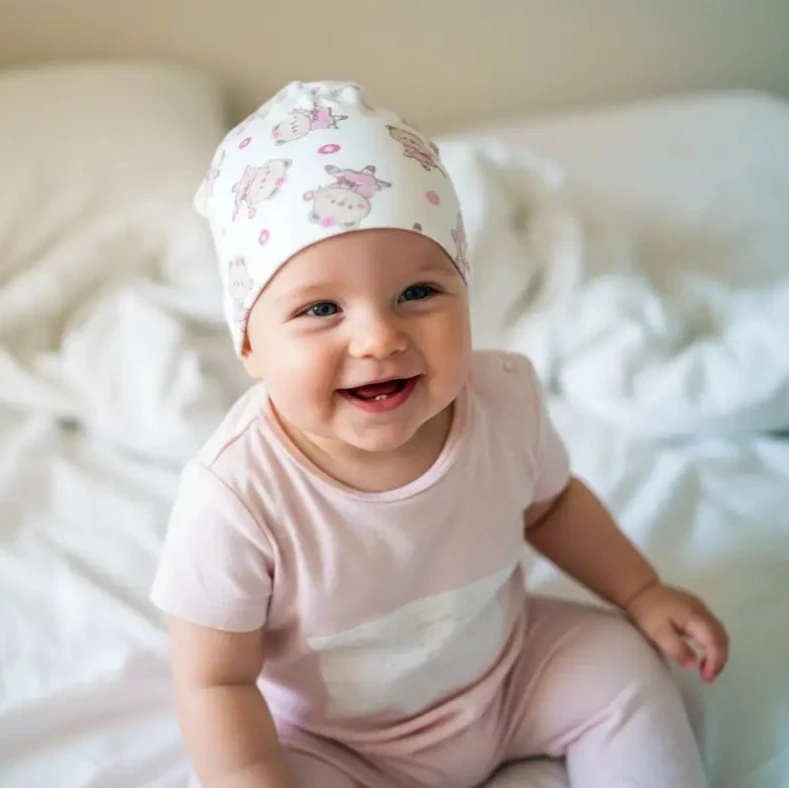 UV Korumalı Bebek Şapkası