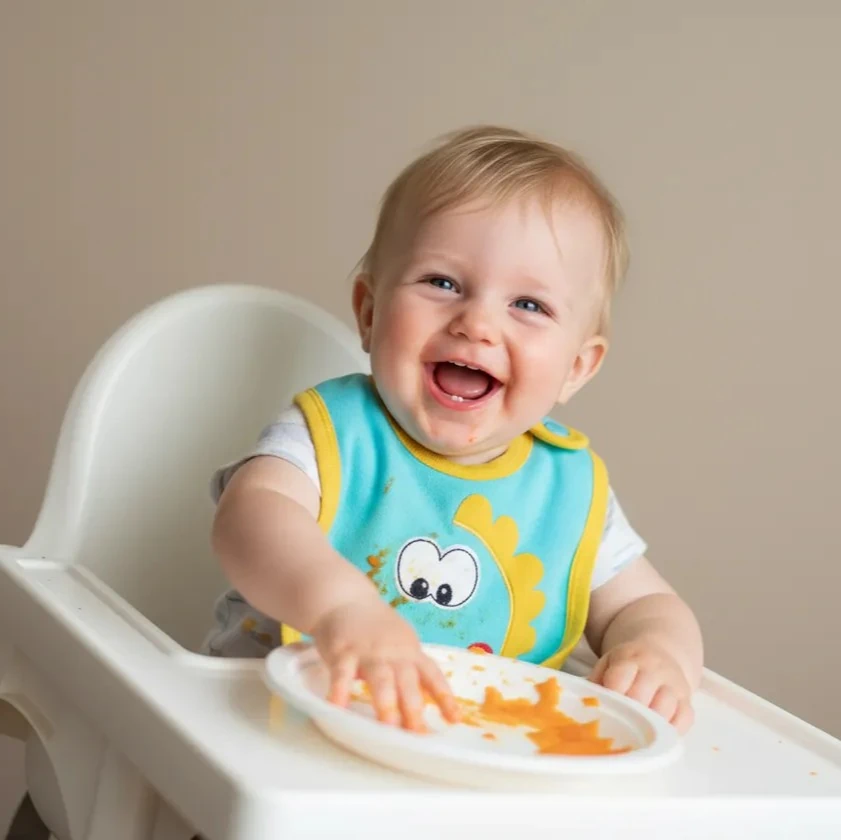 Su Geçirmez Bebek Mama Önlüğü