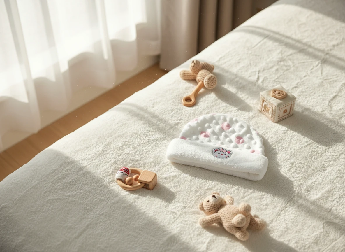 UV Korumalı Bebek Şapkası