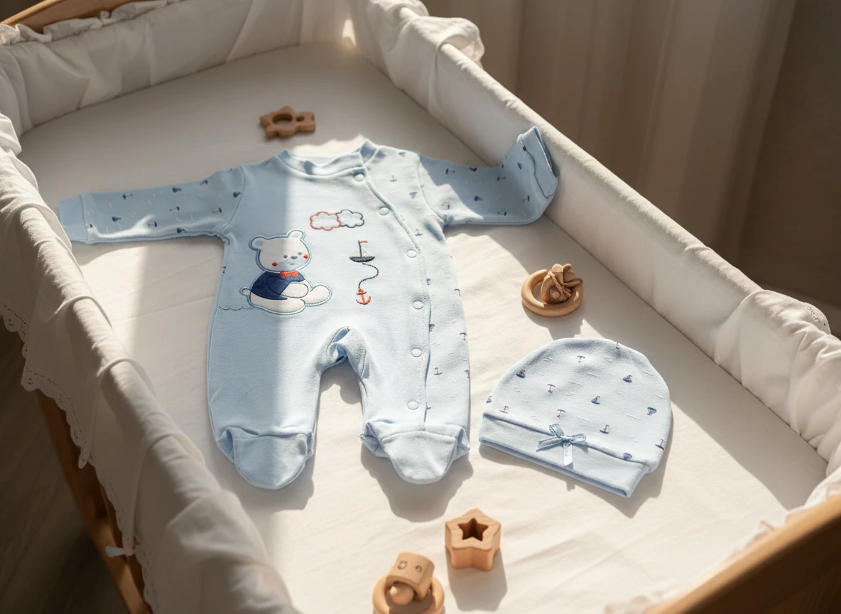 Organik Pamuk Bebek Tulum