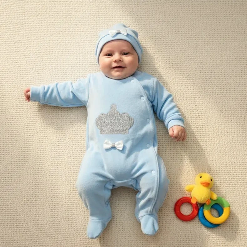 Organik Pamuk Bebek Tulum