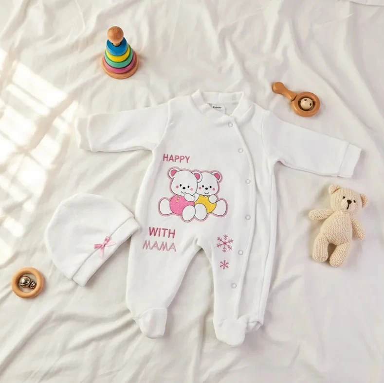 Organik Pamuk Bebek Tulum