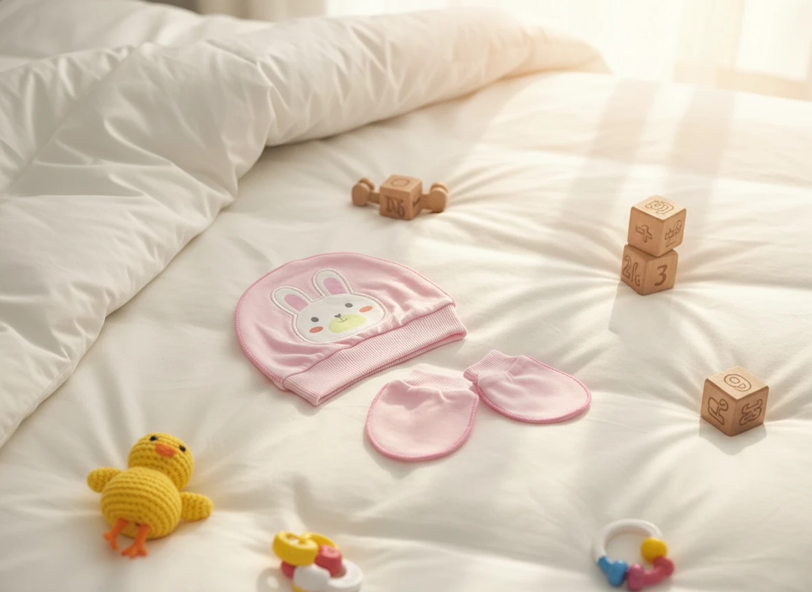 UV Korumalı Bebek Şapkası