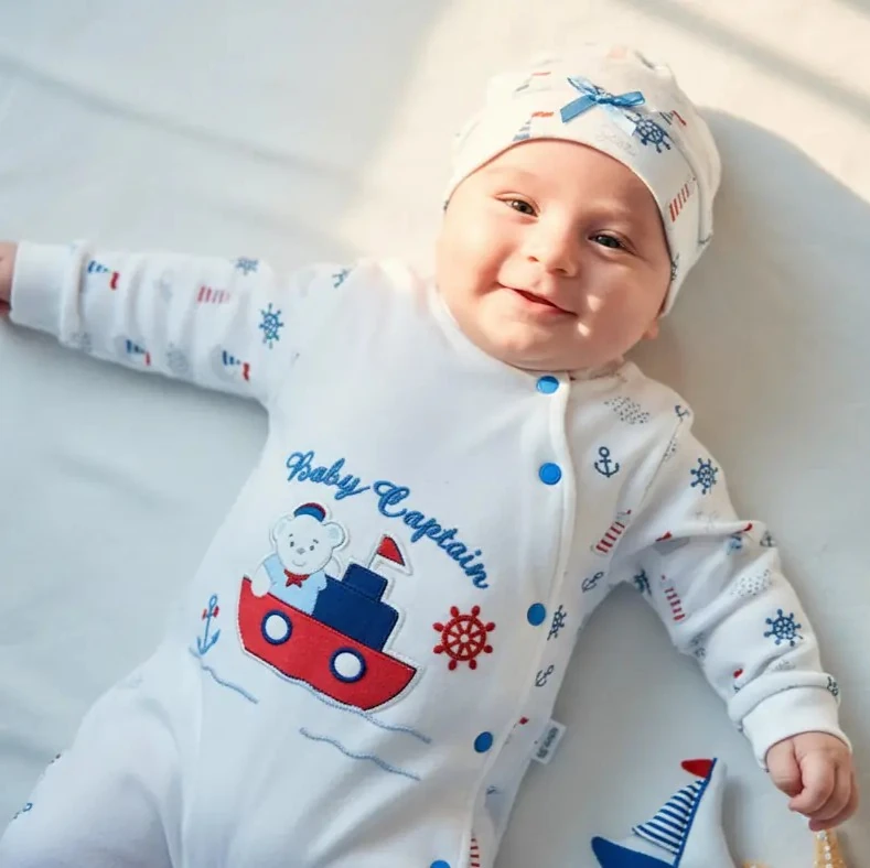 Organik Pamuk Bebek Tulum