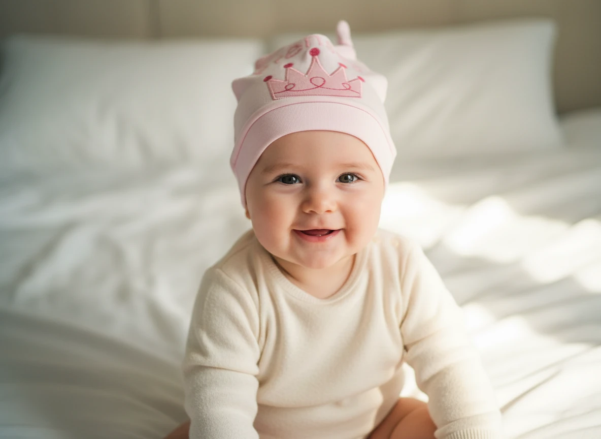 UV Korumalı Bebek Şapkası