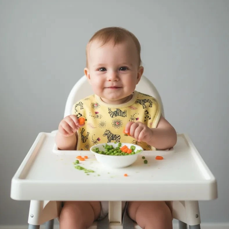 Su Geçirmez Bebek Mama Önlüğü