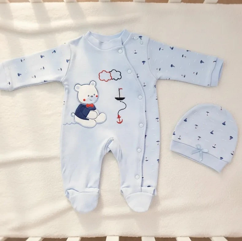 Organik Pamuk Bebek Tulum