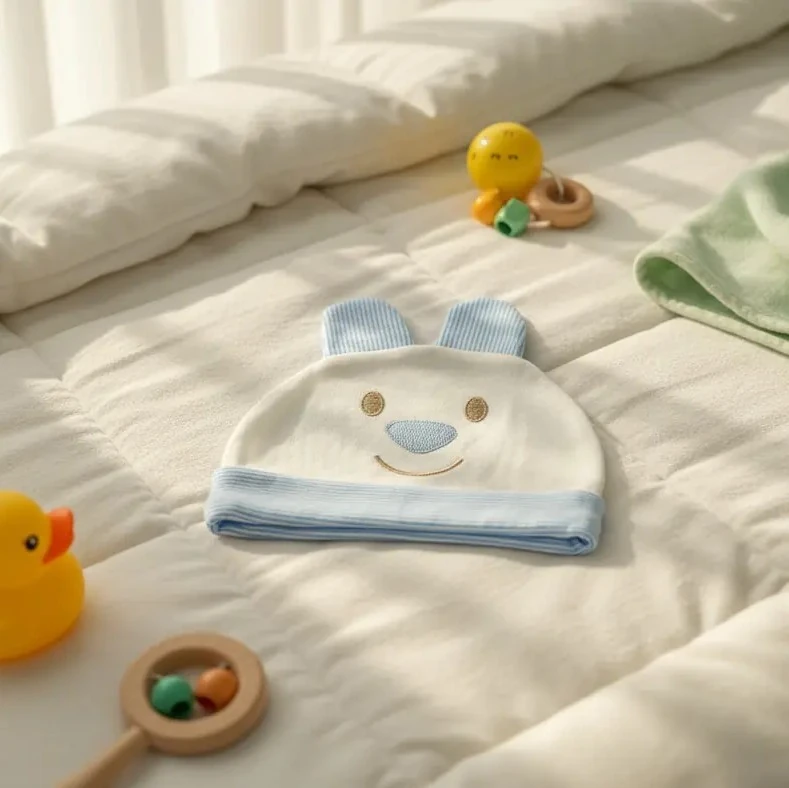 UV Korumalı Bebek Şapkası