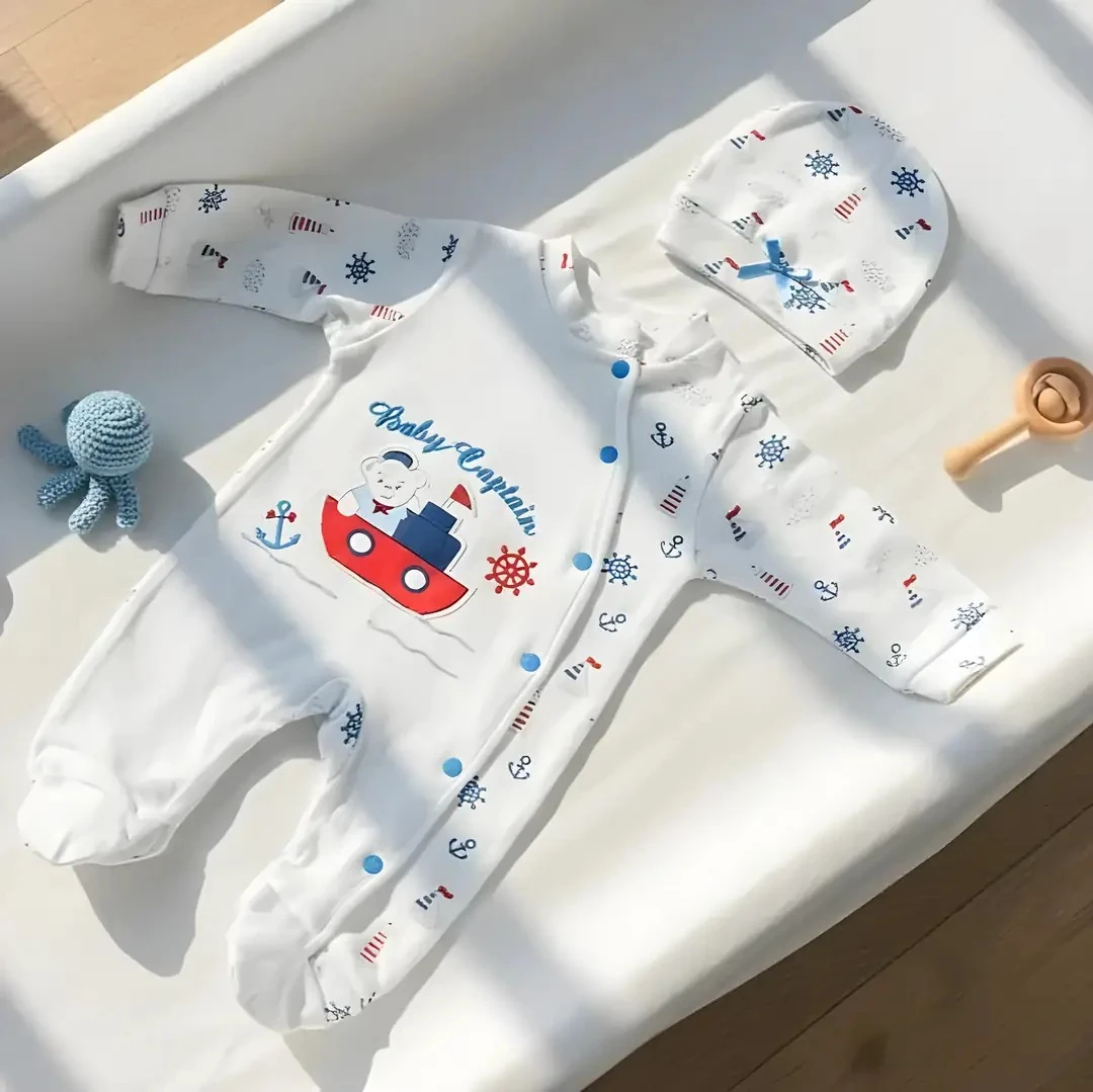 Organik Pamuk Bebek Tulum