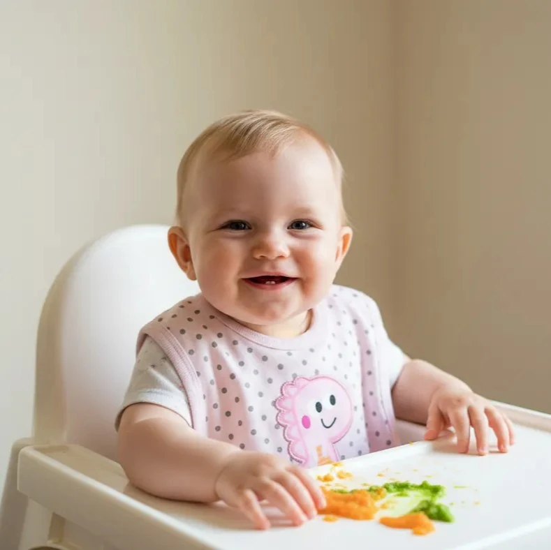 Su Geçirmez Bebek Mama Önlüğü