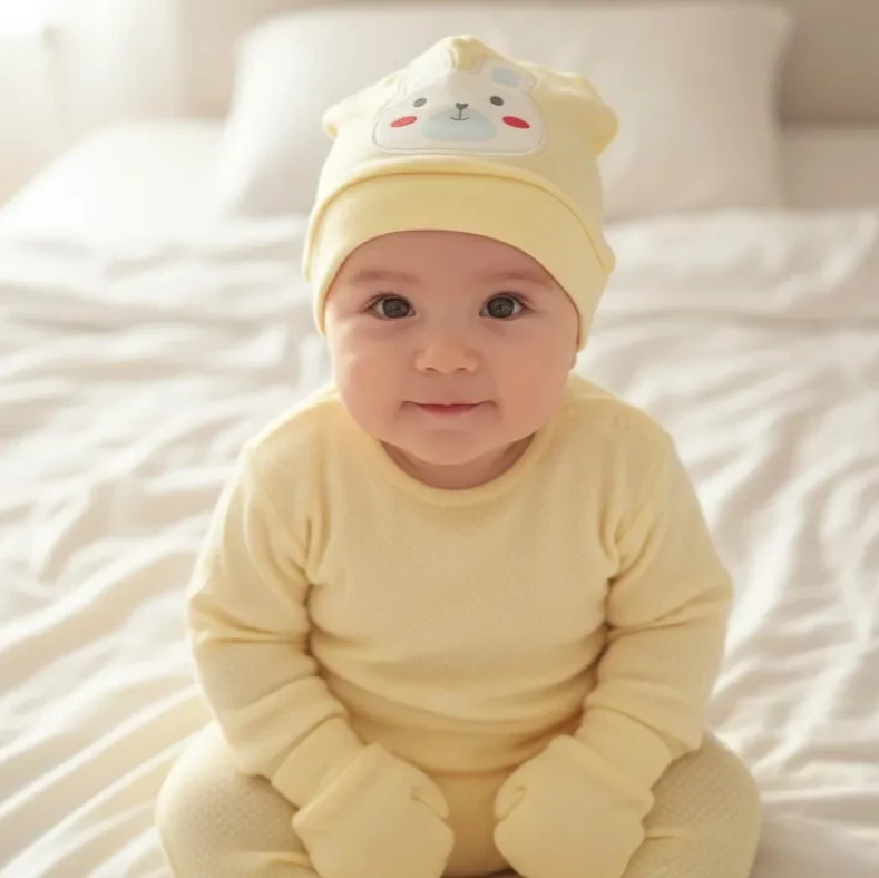 UV Korumalı Bebek Şapkası