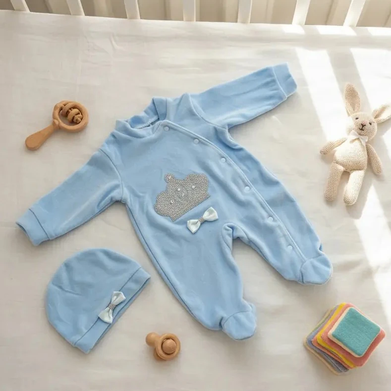 Organik Pamuk Bebek Tulum