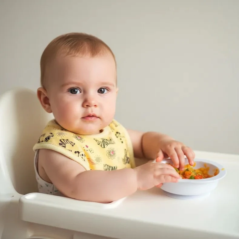 Su Geçirmez Bebek Mama Önlüğü