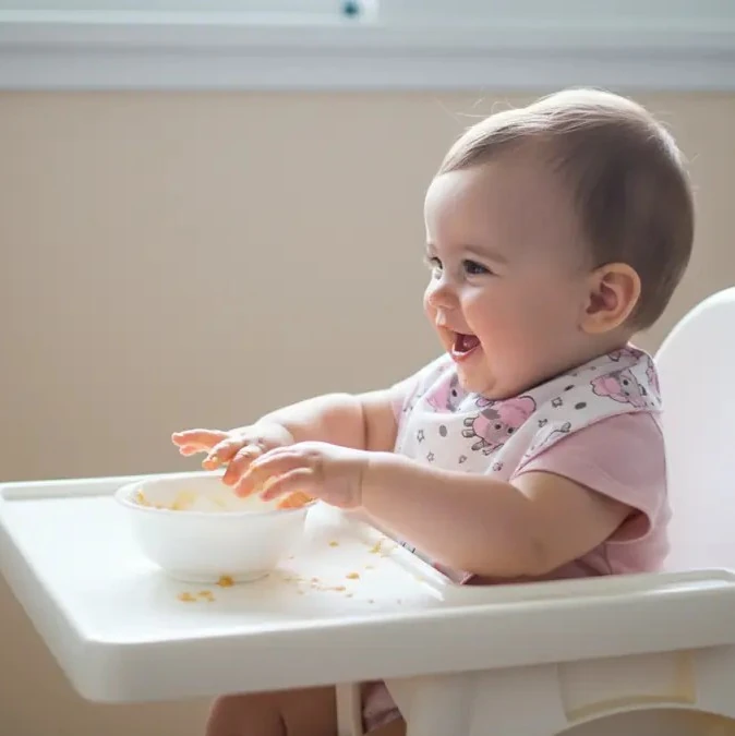 Su Geçirmez Bebek Mama Önlüğü