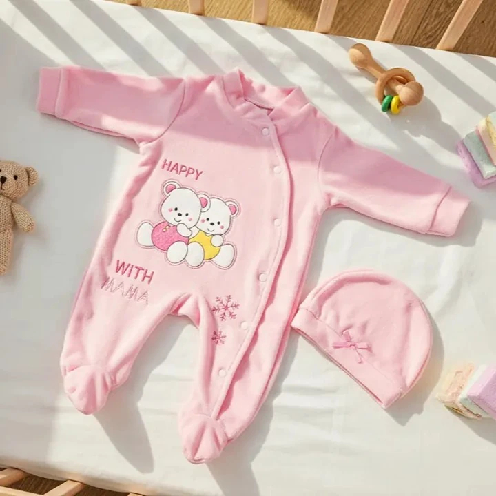 Organik Pamuk Bebek Tulum