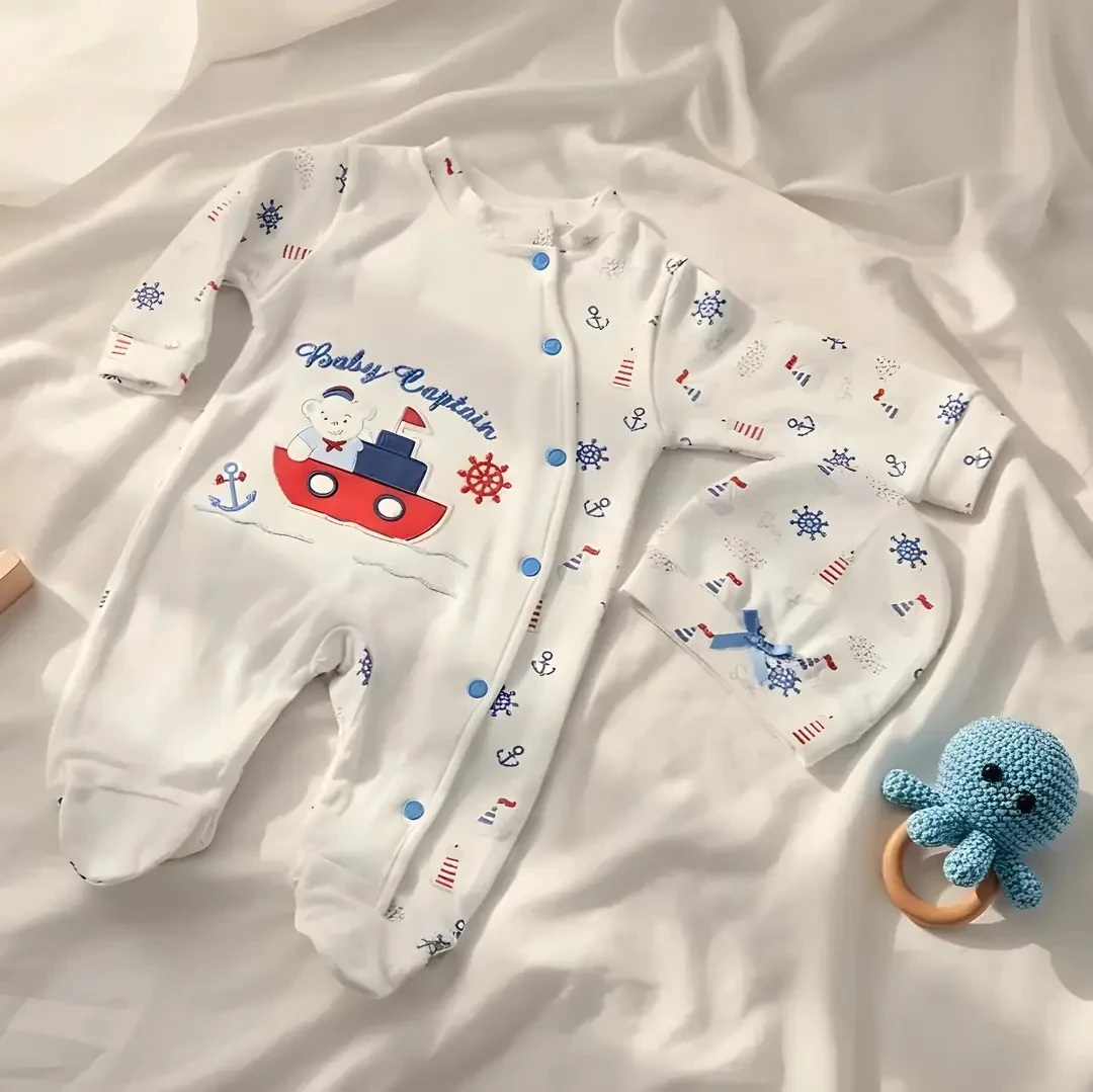 Organik Pamuk Bebek Tulum