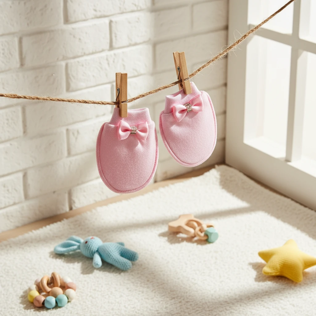 Organik Bebek Eldiveni